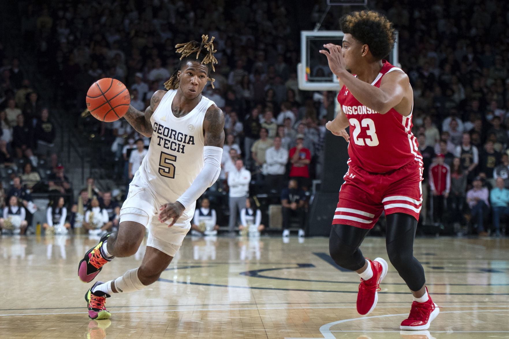 Wisconsin Georgia Tech Basketball
